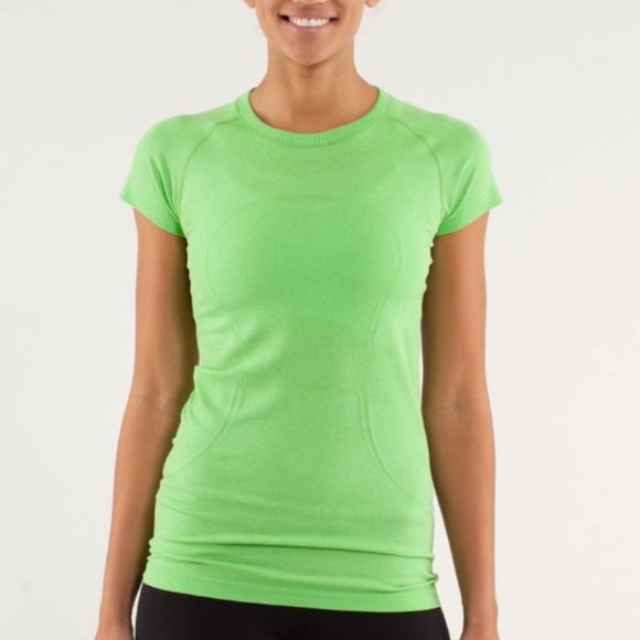 Lululemon run swiftly short sleeve crew size 6 - Picture 1 of 4
